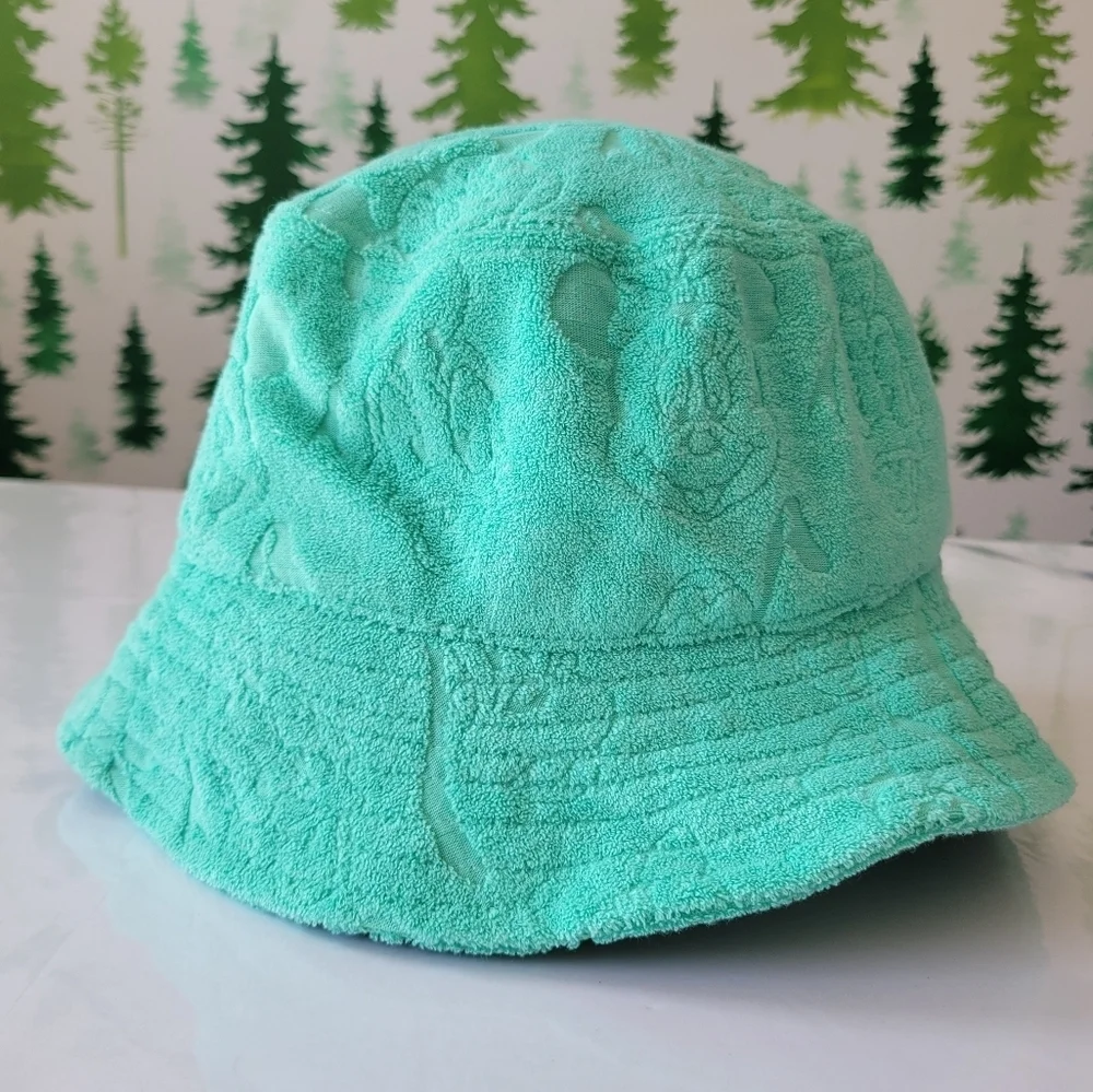 New Disney Parks Mickey Mouse and Friends Terry Cloth Bucket Hat.